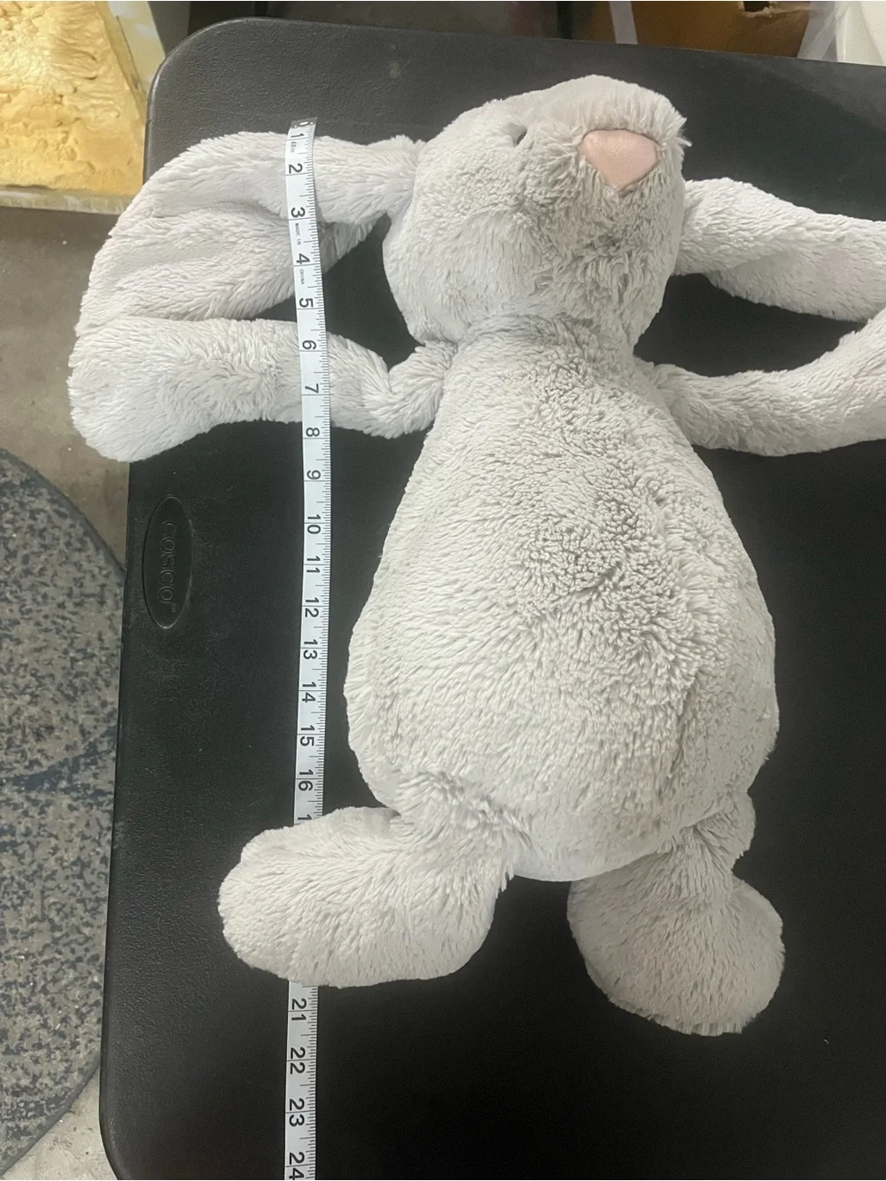 Jellycat Silver Bashful Bunny in Huge